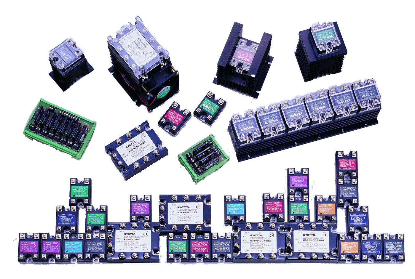 KYOTTO solid state relay product range